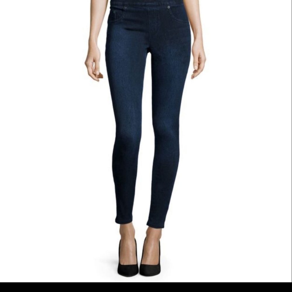 Spanx Jean-ish Leggings Size Medium